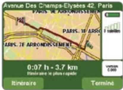 TOMTOM GO 500 - Planification de votre premier itinéraire - 1