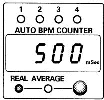 PIONEER DJM-500 - Measuring BPM - 2