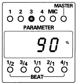PIONEER DJM-500 - Enclenchez l'interrupteur d'effet. - 2