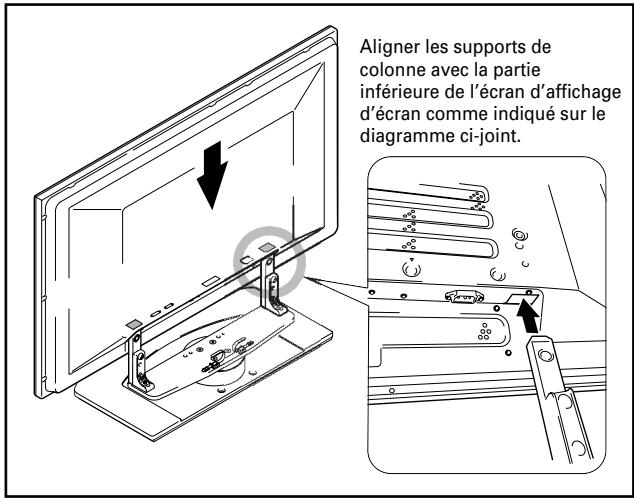 PIONEER PDK-1011 - Installation de l'écran plasma sur le support. - 1