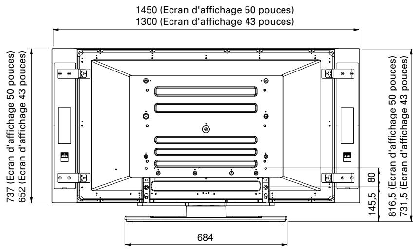 PIONEER PDK-1011 - Diagramme indiquant les dimensions - 3