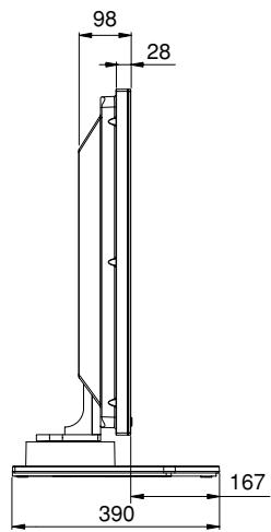PIONEER PDK-1011 - Diagramme indiquant les dimensions - 6