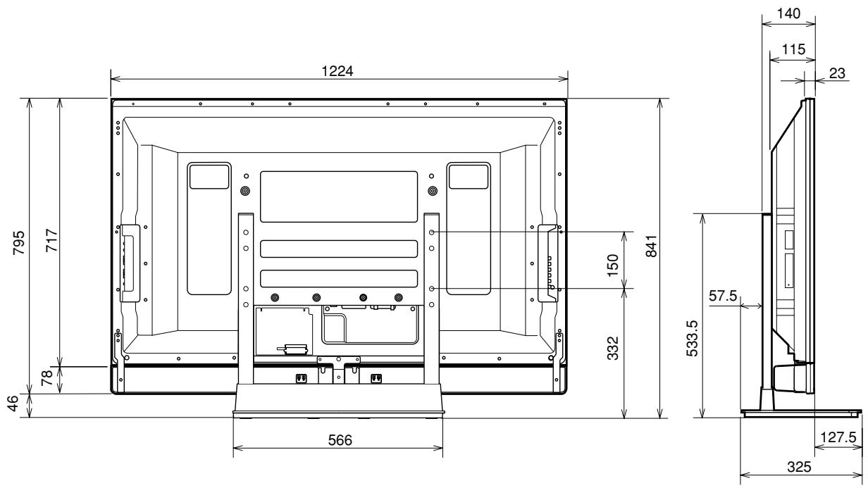 PIONEER PDK-TS24 - Diagrama de dimensiones - 1