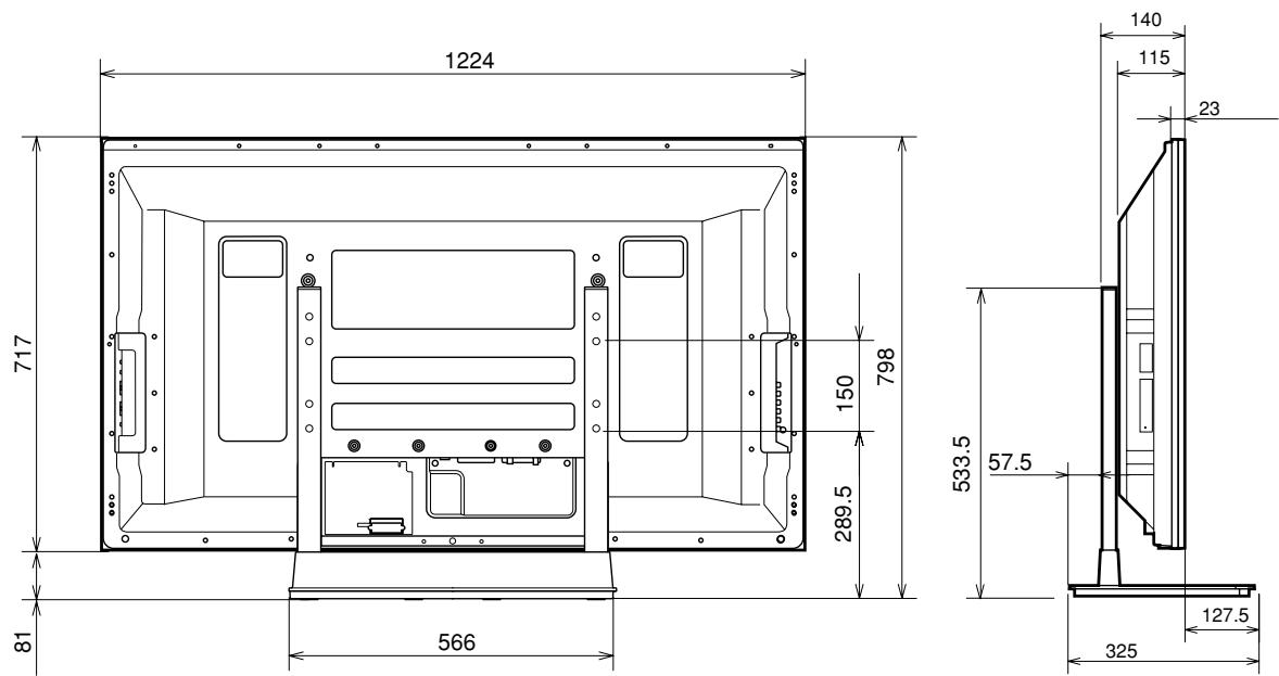 PIONEER PDK-TS24 - Diagrama de dimensiones - 2