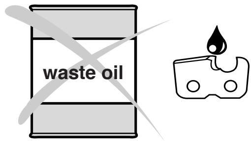 DOLMAR PS-6400 C - Important note on bio-degradable chain oils - 1