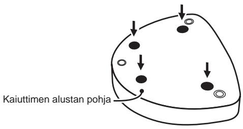 PIONEER S-81C-K - Kun kaytetaan liukuestolevyjä - 1