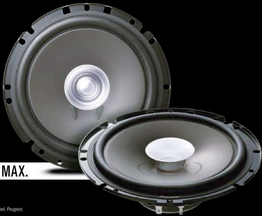 PIONEER TS-170CI - CONNECTEURS « EASY » - 8