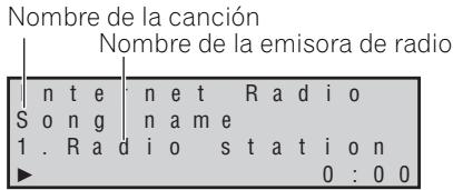 PIONEER XW-NAC3R-R - Acerca de la pantalla de reproduccion - 5