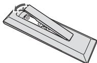 PIONEER X-CM31-W - Sluit het achterdekseltje. - 1