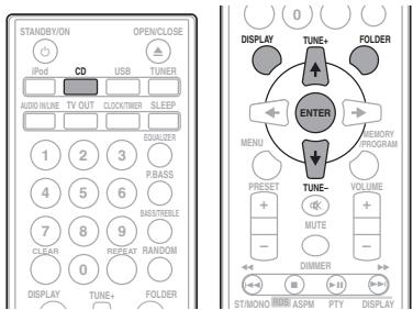 PIONEER X-CM31-W - Especifique la carpeta que desea reproducir - 1