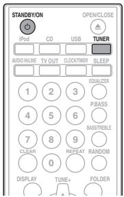PIONEER X-CM31-W - Listening to the radio broadcasts - 1