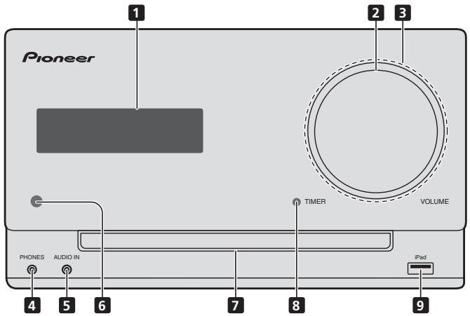 PIONEER X-CM31-W - Befestigung der rutschfesten Füße - 2