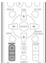 PIONEER X-CM31-W - Presintonización de emisoras - 1