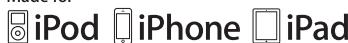PIONEER X-CM31-W - Gegevens over de iPod/iPhone/iPad - 1