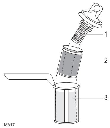 DE DIETRICH VN7451E1 - Cleaning the filters - 3