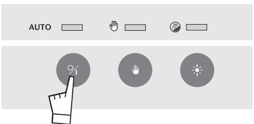 DE DIETRICH DHD479XE1 - Turning off the hood "OFF" position - 1