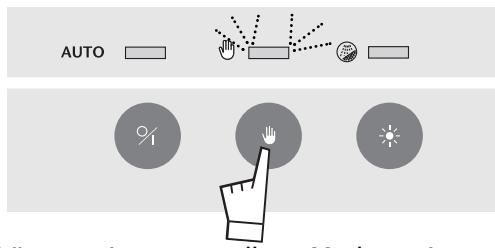 DE DIETRICH DHD479XE1 - Verzogertes Abschalten im manuellen Modus - 1
