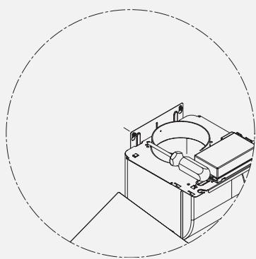 DE DIETRICH DHD479XE1 - Montagem do filtro de carvão (fig. 12) - 4
