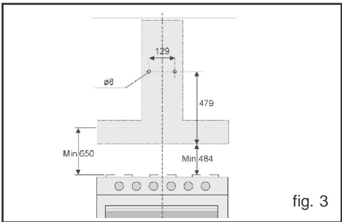 DE DIETRICH DHD771X - Fastsætning pà muren - 1