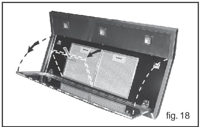 DE DIETRICH DHD771X - - CLEANING THE GREASE FILTERS - 2
