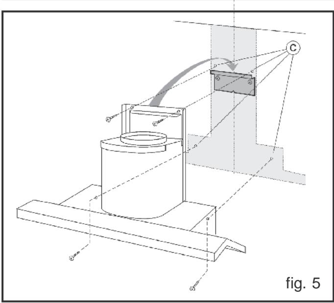 DE DIETRICH DHD771X - Fixing to the wall - 3