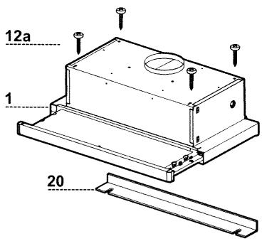 DE DIETRICH DHT200BE1 - Composants - 1