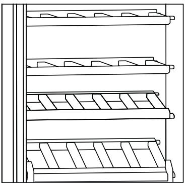 DE DIETRICH DKU876X - Verstellbare Böden - 1
