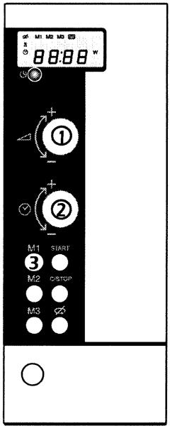 DE DIETRICH DME315WE1 - TOUCHES MEMOIRE M1 / M2 / M3 - 5