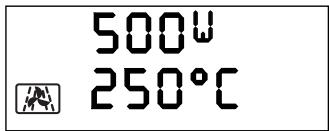 500W 250°C