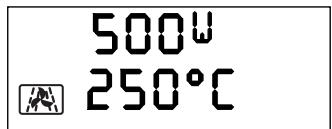 500W 250°C