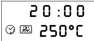 20:00 250°C