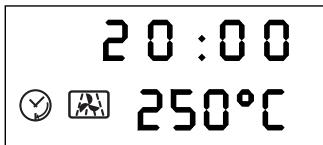 20:00 250°C