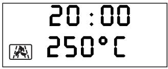 20:00 250°C
