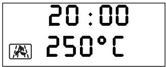 20:00 250°C
