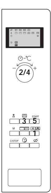 M1 M2 M3 W -℃ - 2/4 + # 3 5 M 1 C/STOP ✓