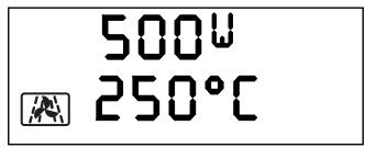 500W 250°C