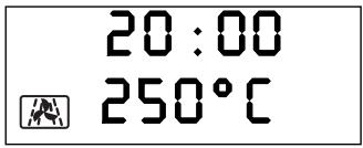 20:00 250°C