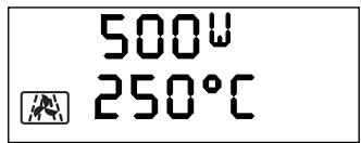 500W 250°C