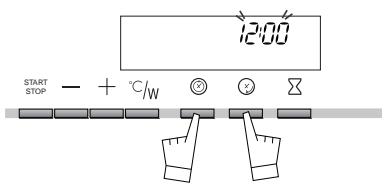 DE DIETRICH DME399XE1 - Altering the clock - 3