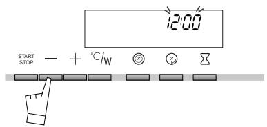 DE DIETRICH DME399XE1 - Altering the clock - 1