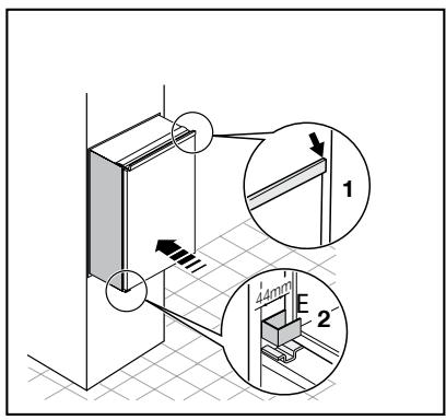 DE DIETRICH DRS922JE - Dimensions of the recess - 2
