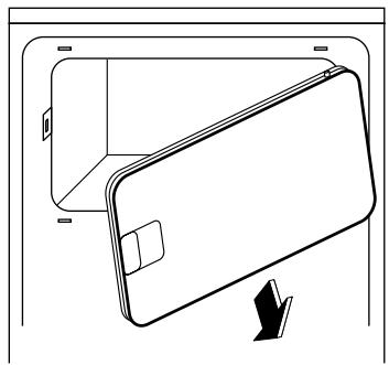 DE DIETRICH DRS922JE - Inner door reversal - 2
