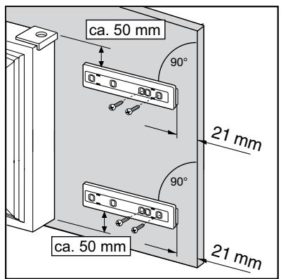 DE DIETRICH DRS922JE - Dimensions of the recess - 8