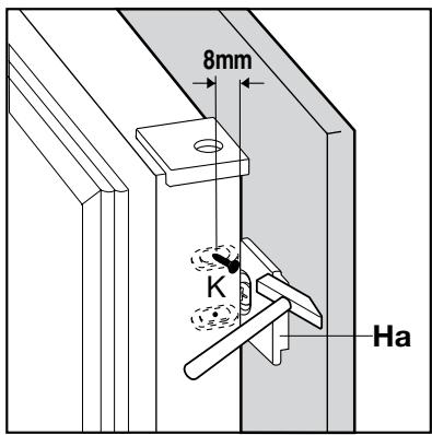 DE DIETRICH DRS922JE - Réversibilité du portillon du compartiment congélateur - 1