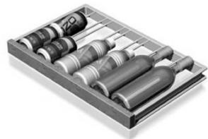 DE DIETRICH DWS860X - Interior light and light pad - 4