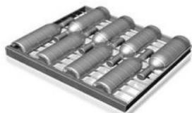 DE DIETRICH DWS860X - Interior light and light pad - 3