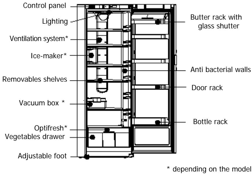 DE DIETRICH DKS1137X - BIOCARE - anti-bacterial walls - 1