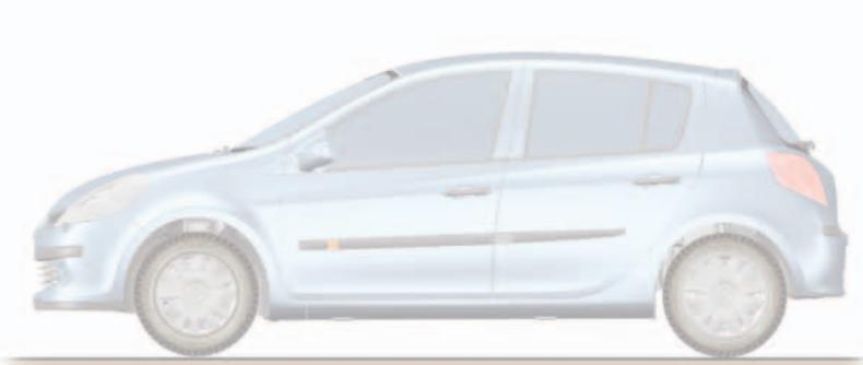 RENAULT CLIO 3 PHASE 1 - Chapitre 6 : Caractéristiques techniques - 1