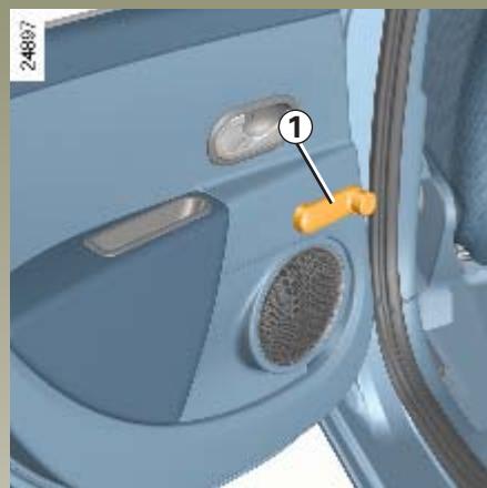 RENAULT CLIO 3 PHASE 1 - LEVE-VITRES MANUELS - 1