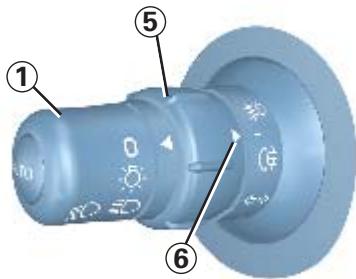 RENAULT CLIO 3 PHASE 1 - Alarme sonore d'oubli d'éclairage - 2
